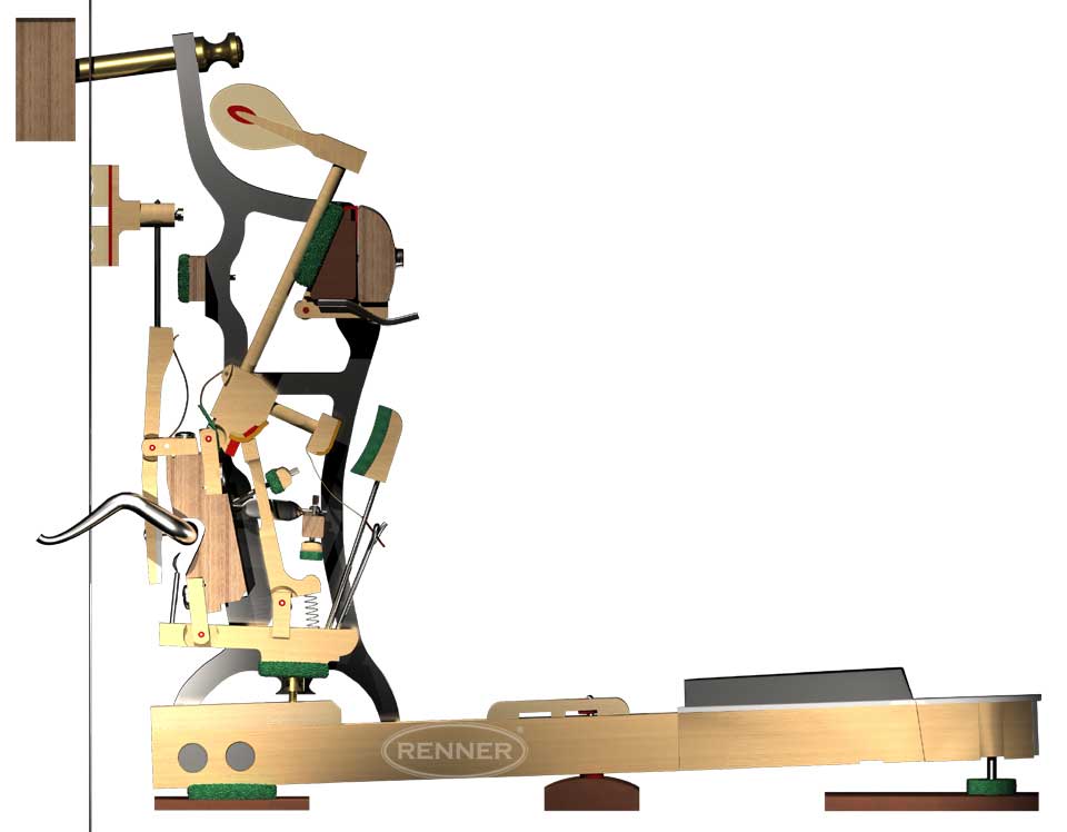 Renner Upright Piano Action Guide