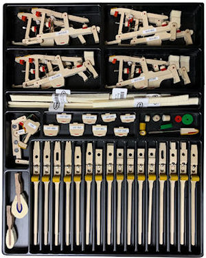 Renner USA sample piano action parts kit.